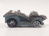 Rare Motor Max 6404 Pelican Bird Shaped Chrome Grey Brown Pull Back Die Cast Toy Car Vehicle