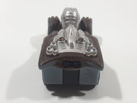 Rare Motor Max 6404 Pelican Bird Shaped Chrome Grey Brown Pull Back Die Cast Toy Car Vehicle