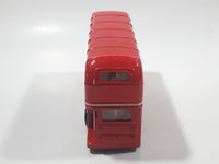 Victoria, BC Canada Double Decker Bus Red Die Cast Toy Car Vehicle