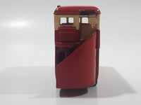 Lledo Days Gone DG 15 London Transport Vermouth Cinzano 1932 AEC Regent Double Decker Bus Red Die Cast Toy Car Vehicle