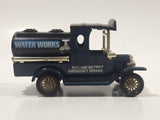 Lledo Days Gone DG 8 - 8 Water Works Rutland District Emergency Service 1920 Ford Model T Tanker Dark Blue Die Cast Toy Car Vehicle