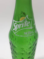 Vintage Style Sprite 200 mL 7" Tall Green Glass Soda Pop Bottle China