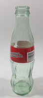 Coca Cola Classic Saskatchewan Centennial 2005 237 mL 7 1/2" Tall Clear Glass Soda Pop Bottle