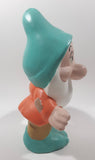 Walt Disney Prod. Snow White and the Seven Dwarfs "Bashful" 8 1/2" Tall Hand Painted Ceramic Ornament