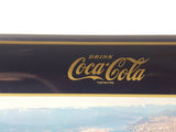Vintage 1980 60th Anniversary of Coca-Cola in Vancouver 1920-1980 Aerial Shot of Downtown Vancouver and Part of Stanley Park Official Blue Metal Beverage Tray
