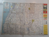 Vintage 1952 AAA American Automobile Association 1902-1952 Anniversary Northwestern States Map