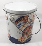 Antique Lowney's Superior Hard Candy with Delicious Flavors 5 Lbs Tin Metal Can Pail with Lid Sherbrooke, Quebec, Canada