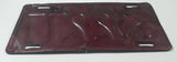 Vintage 1940 Massachusetts White Lettering Maroon Vehicle License Plate Metal Tag 602 277