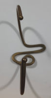 Vintage Metal Brass Tone Bangle Bracelet