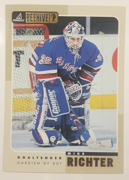 1998 Pinnacle Beehive #41 NHL Mike Richter New York Rangers Goalie Jumbo 5" x 7" Photo Hockey Card