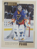 1998 Pinnacle Beehive #44 NHL Grant Fuhr St. Louis Blues Goaltender Jumbo 5" x 7" Photo Hockey Card