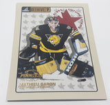 1998 Pinnacle Beehive Official Rookie Card CHL Future Stars #71 Mathieu Garon Victoriaville Tigers Goaltender Jumbo 5" x 7" Photo Hockey Card