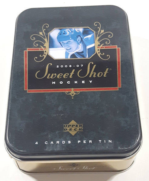 2006-07 Upper Deck Sweet Shot Hockey Wayne Gretzky Tin Metal Container EMPTY