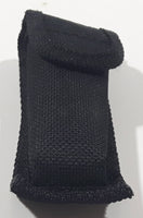 Black Canvas Velcro Belt Loop Accessory Holder