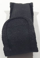 Black Canvas Velcro Belt Loop Accessory Holder