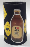2005 Australia Road Signs Themed Foam Koozie Can Bottle Holder with Tags