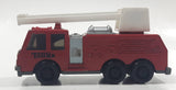 1992 Tonka Red Fire Ladder and Hook Truck DieCast Toy Vehicle - McDonald's Happy Meal