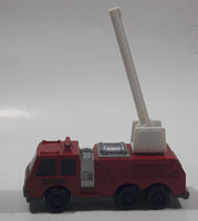 1992 Tonka Red Fire Ladder and Hook Truck DieCast Toy Vehicle - McDonald's Happy Meal