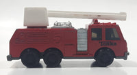 1992 Tonka Red Fire Ladder and Hook Truck DieCast Toy Vehicle - McDonald's Happy Meal