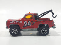 Majorette 24HR Service Depanneuse Tow Truck Red Die Cast Toy Car Vehicle