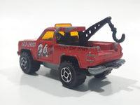 Majorette 24HR Service Depanneuse Tow Truck Red Die Cast Toy Car Vehicle