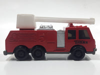 1992 Tonka Red Fire Ladder and Hook Truck DieCast Toy Vehicle - McDonald's Happy Meal