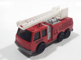 1992 Tonka Red Fire Ladder and Hook Truck DieCast Toy Vehicle - McDonald's Happy Meal