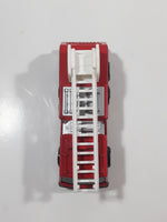 1992 Tonka Red Fire Ladder and Hook Truck DieCast Toy Vehicle - McDonald's Happy Meal