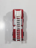 1992 Tonka Red Fire Ladder and Hook Truck DieCast Toy Vehicle - McDonald's Happy Meal