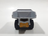 Majorette No. 274 Benne Carriere Quarry Super Dump Truck 1/100 Scale Yellow Grey  Die Cast Toy Car Vehicle