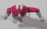 1993 Bandai Mighty Morphin Power Rangers Kimberly Pink and White 4 3/4" Tall Plastic Toy Action Figure