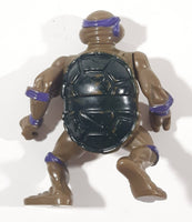 1991 Playmates Mirage Studios TMNT Teenage Mutant Ninja Turtles Donatello 4" Tall Plastic Toy Action Figure