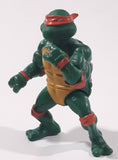 1988 Playmates Mirage Studios TMNT Teenage Mutant Ninja Turtles Michelangelo 4" Tall Plastic Toy Action Figure