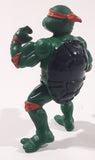 1988 Playmates Mirage Studios TMNT Teenage Mutant Ninja Turtles Michelangelo 4" Tall Plastic Toy Action Figure