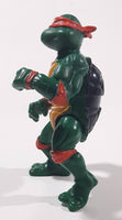 1988 Playmates Mirage Studios TMNT Teenage Mutant Ninja Turtles Michelangelo 4" Tall Plastic Toy Action Figure