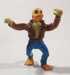 1989 Playmates Mirage Studios TMNT Teenage Mutant Ninja Turtles Ace Duck 4 1/2" Tall Plastic Toy Action Figure