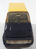 Vintage 1978 Tonka Scramblers Delivery Van Yellow and Black Pressed Steel and Plastic Toy Car Vehicle