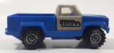 Vintage 1978 Tonka Pickup Truck Blue and Grey Plastic Pressed Steel Die Cast Toy Car Vehicle