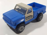 Vintage 1978 Tonka Pickup Truck Blue and Grey Plastic Pressed Steel Die Cast Toy Car Vehicle