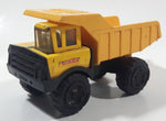 Vintage 1980s Tonka Dump Truck Plastic Pressed Steel Die Cast Toy Car Construction Equipment Vehicle 5 1/2" Long Made in Mexico