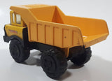 Vintage 1980s Tonka Dump Truck Plastic Pressed Steel Die Cast Toy Car Construction Equipment Vehicle 5 1/2" Long Made in Mexico