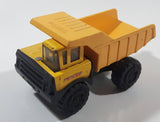 Vintage 1980s Tonka Dump Truck Plastic Pressed Steel Die Cast Toy Car Construction Equipment Vehicle 5 1/2" Long Made in Mexico