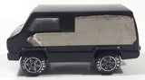 Vintage 1979 Tonka Cargo Van Black Pressed Steel and Plastic Toy Car Vehicle Made in Hong Kong