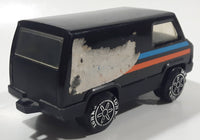 Vintage 1979 Tonka Cargo Van Black Pressed Steel and Plastic Toy Car Vehicle Made in Hong Kong