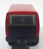 Vintage 1979 Tonka Cargo Van Red and Black Pressed Steel and Plastic Toy Car Vehicle Made in Hong Kong