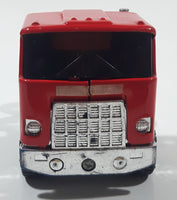 Vintage 1980 Buddy L Mack #1 Fire Truck Red Pressed Steel and Plastic Toy Car Vehicle Made in Japan