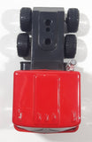 Vintage 1980 Buddy L Mack #1 Fire Truck Red Pressed Steel and Plastic Toy Car Vehicle Made in Japan
