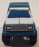 Vintage 1984 Buddy L Pickup Truck with Cap Blue and White Pressed Steel and Plastic Toy Car Vehicle