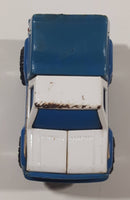 Vintage 1984 Buddy L Pickup Truck with Cap Blue and White Pressed Steel and Plastic Toy Car Vehicle