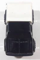 Vintage 1984 Buddy L Pickup Truck with Cap #3 Police S.W.A.T. Black and White Pressed Steel and Plastic Toy Car Vehicle